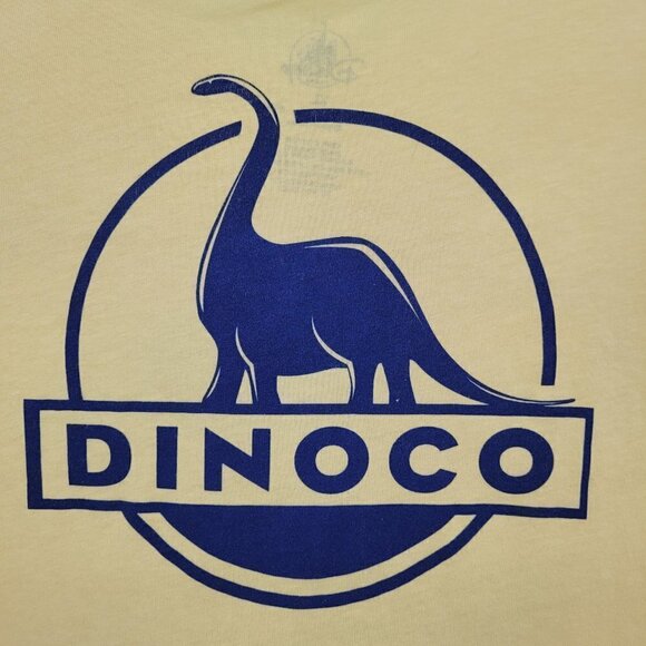 Disney Parks Exclusive Dinoco Graphic Yellow T-Shirt - Picture 5 of 9